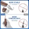 26-Piece Wood Carving Kit – 3 Carving Knives, 8 Detail Knives, 8 Wood Blocks, DIY Hobby Set for Beginners & Kids.
